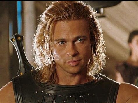 pictures of brad pitt in troy